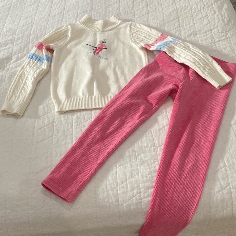 Janie and Jack Ski Sweater & Legging